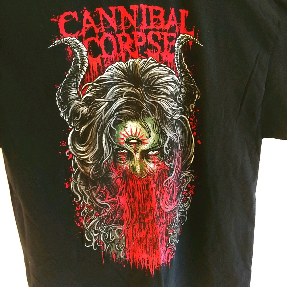 Cannibal Corpse Collector's Black T-Shirt Tour